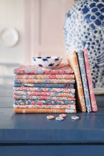 Tilda Patchwork Stoff Baumwolle - Windy Walk Grey
